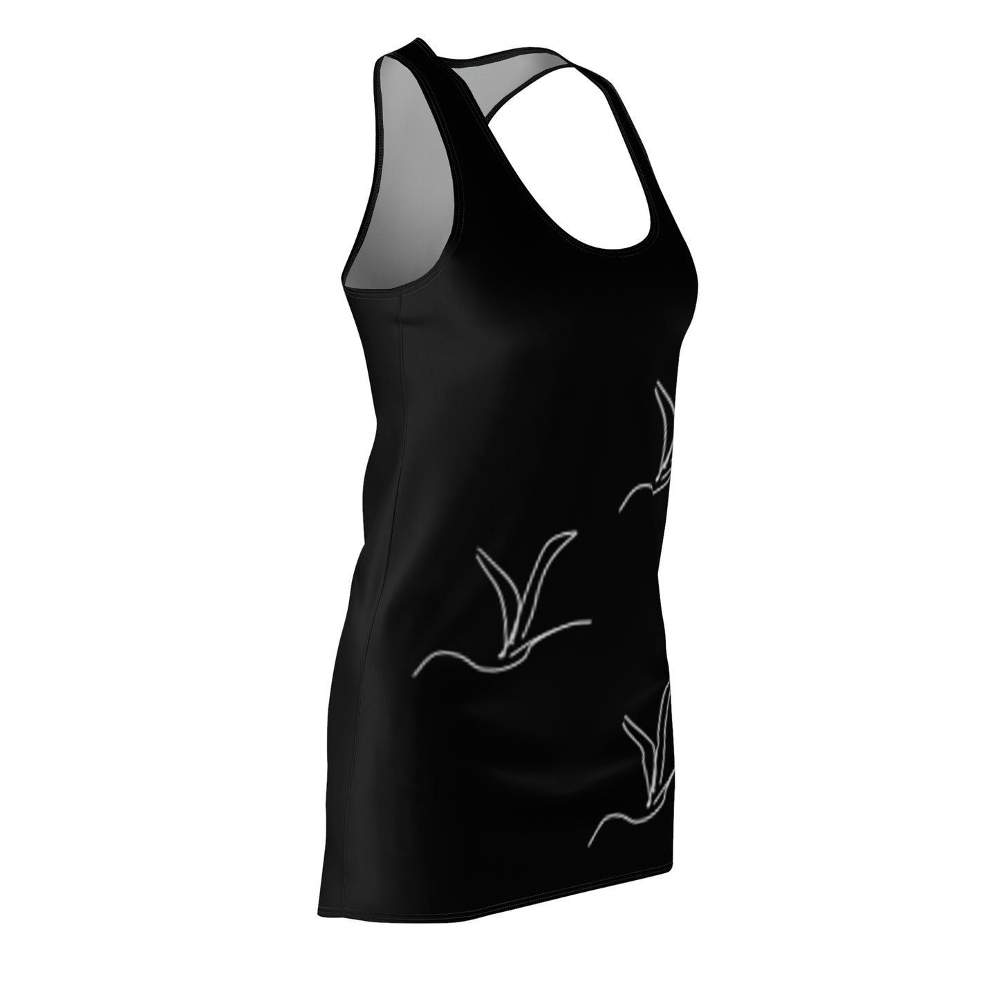 Origami x3- Women's Cut & Sew Racerback Dress (AOP)