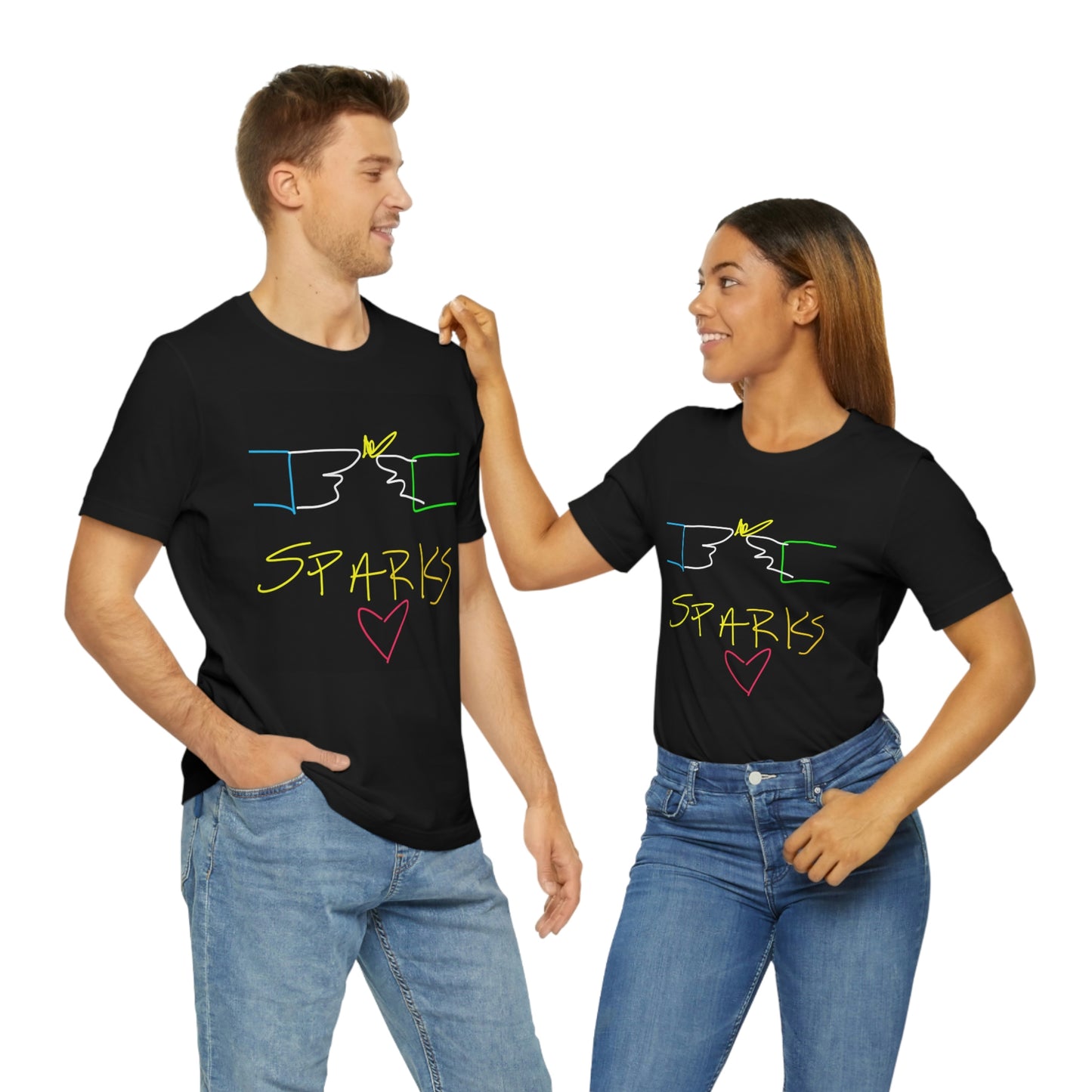 SPARKS- Unisex Jersey Short Sleeve Tee