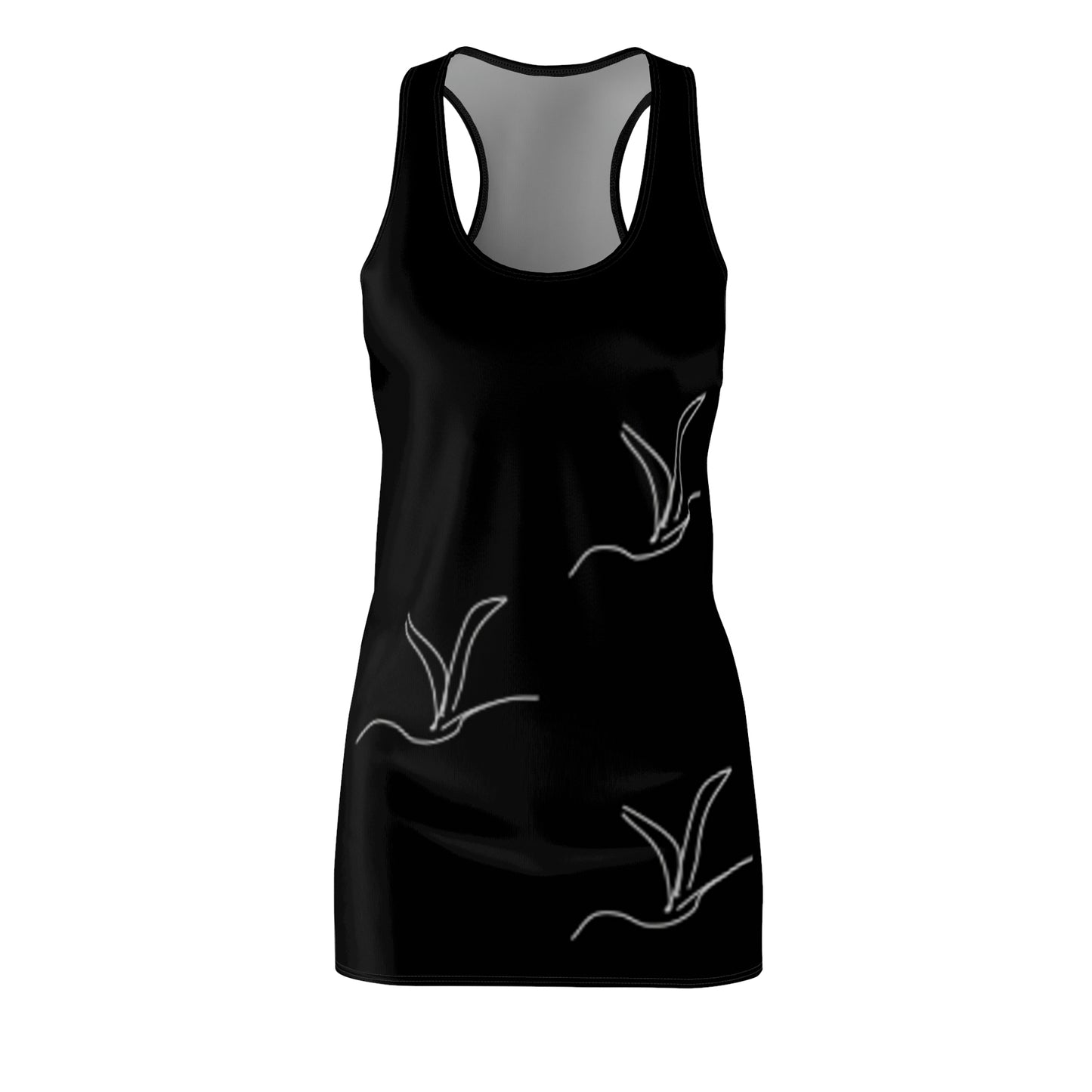 Origami x3- Women's Cut & Sew Racerback Dress (AOP)