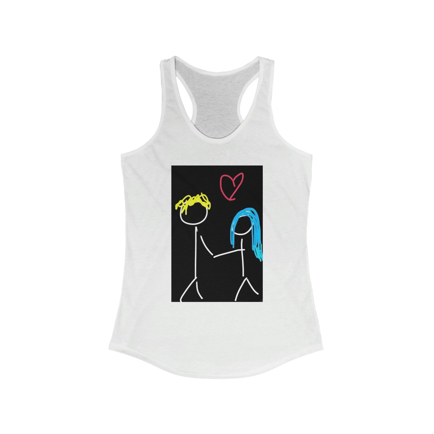 Stick Couple- Women's Ideal Racerback Tank