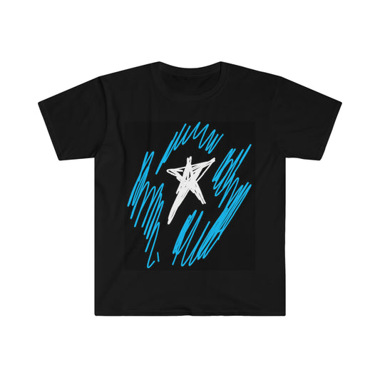 July 4th- Star Field- Men's/Unisex Softstyle T-Shirt