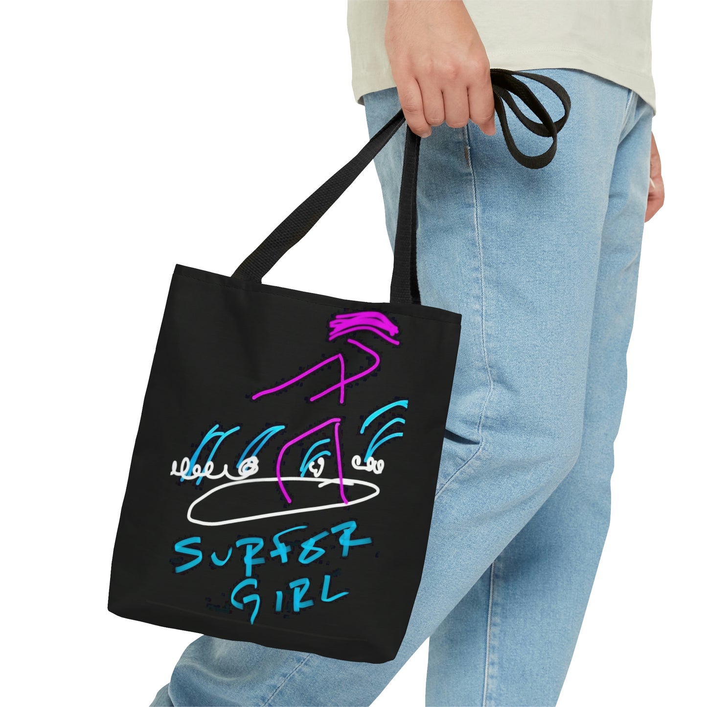 Surfer Girl- AOP Tote Bag