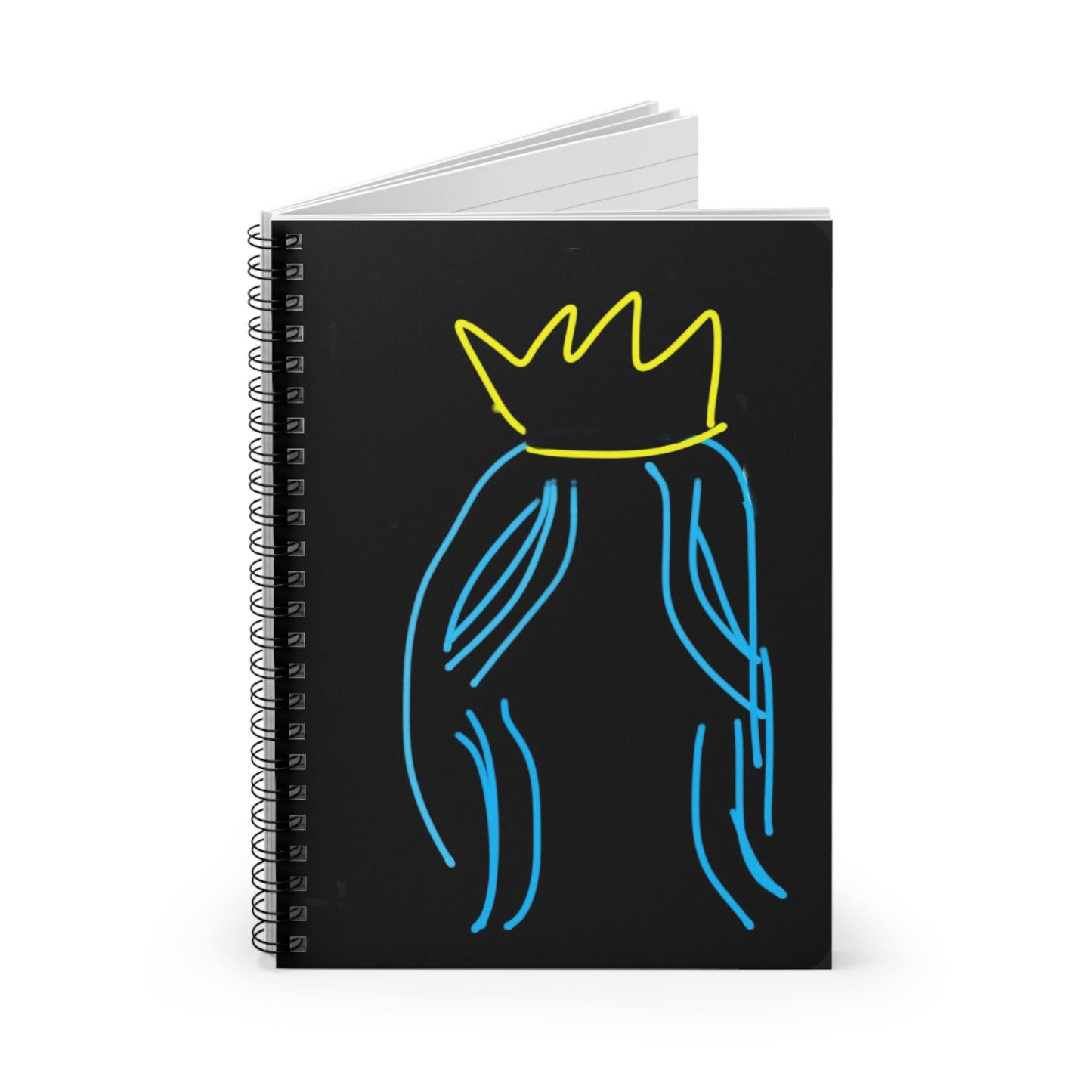 Queen/Princess- Spiral Notebook - Ruled Line