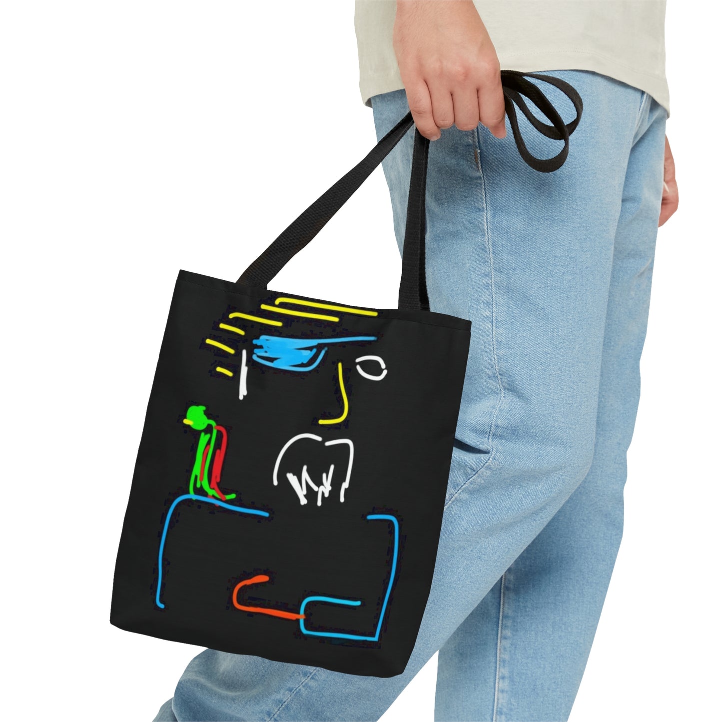 Pirate- Tote Bag (AOP)- Black