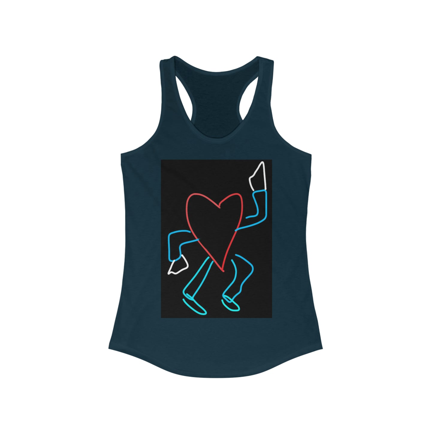 You Make My heart Dance- Women's Ideal Racerback Tank