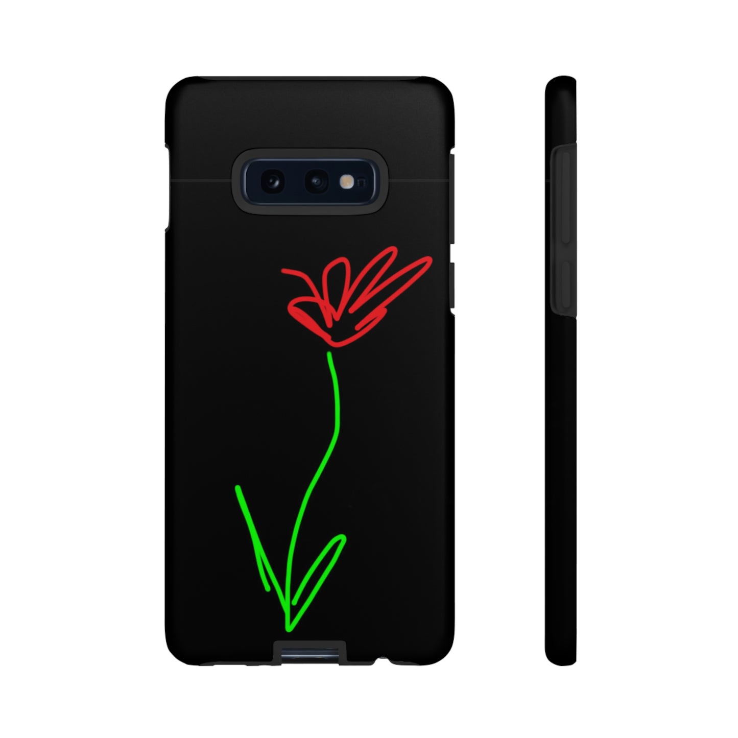 Red Flower- Tough Cases- 41 Phone Styles