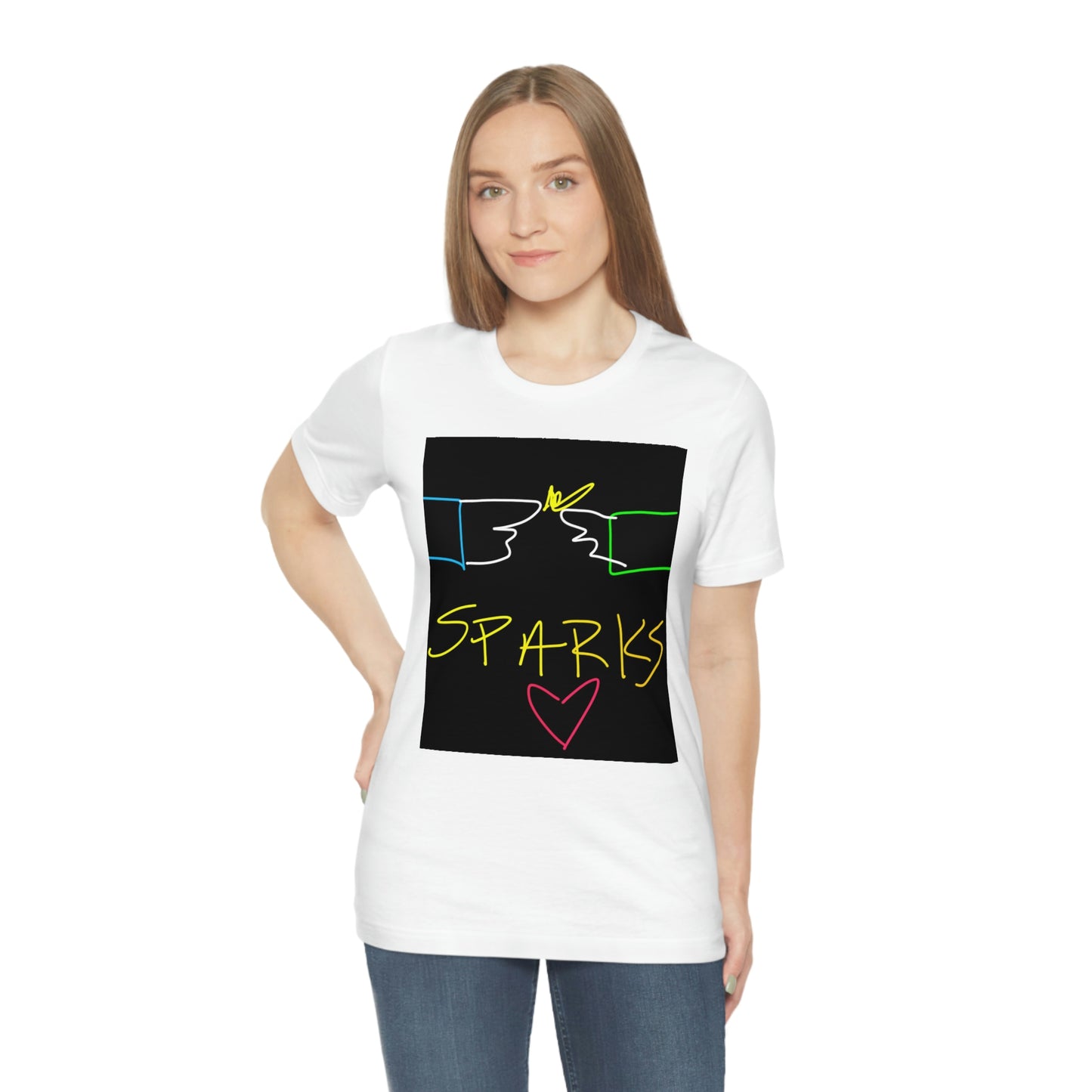 SPARKS- Unisex Jersey Short Sleeve Tee