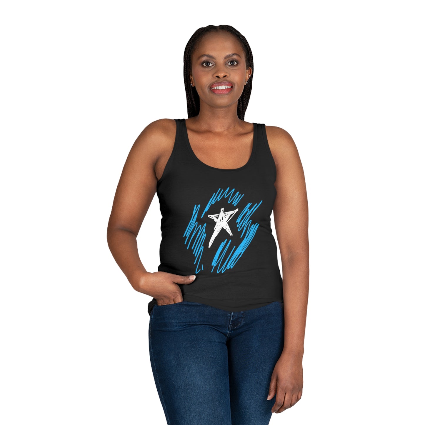 July 4th- Star Field- Women's Tank Top