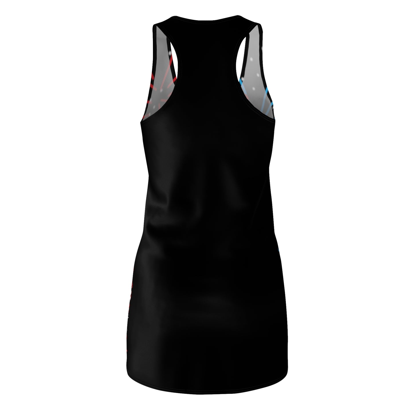 July 4th- Fireworks- Women's Cut & Sew Racerback Dress (AOP)