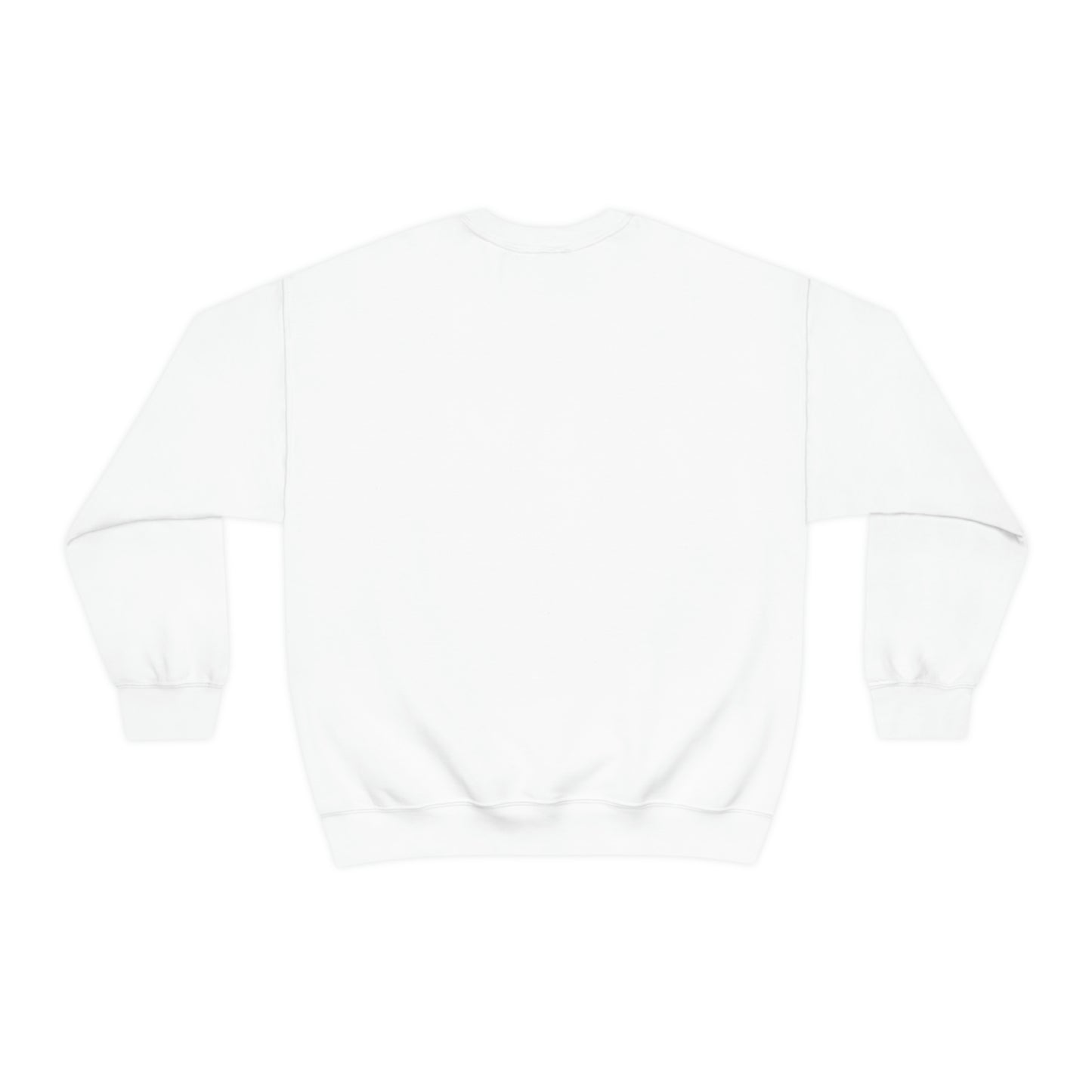 Vase, White Flowers- Unisex Heavy Blend™ Crewneck Sweatshirt