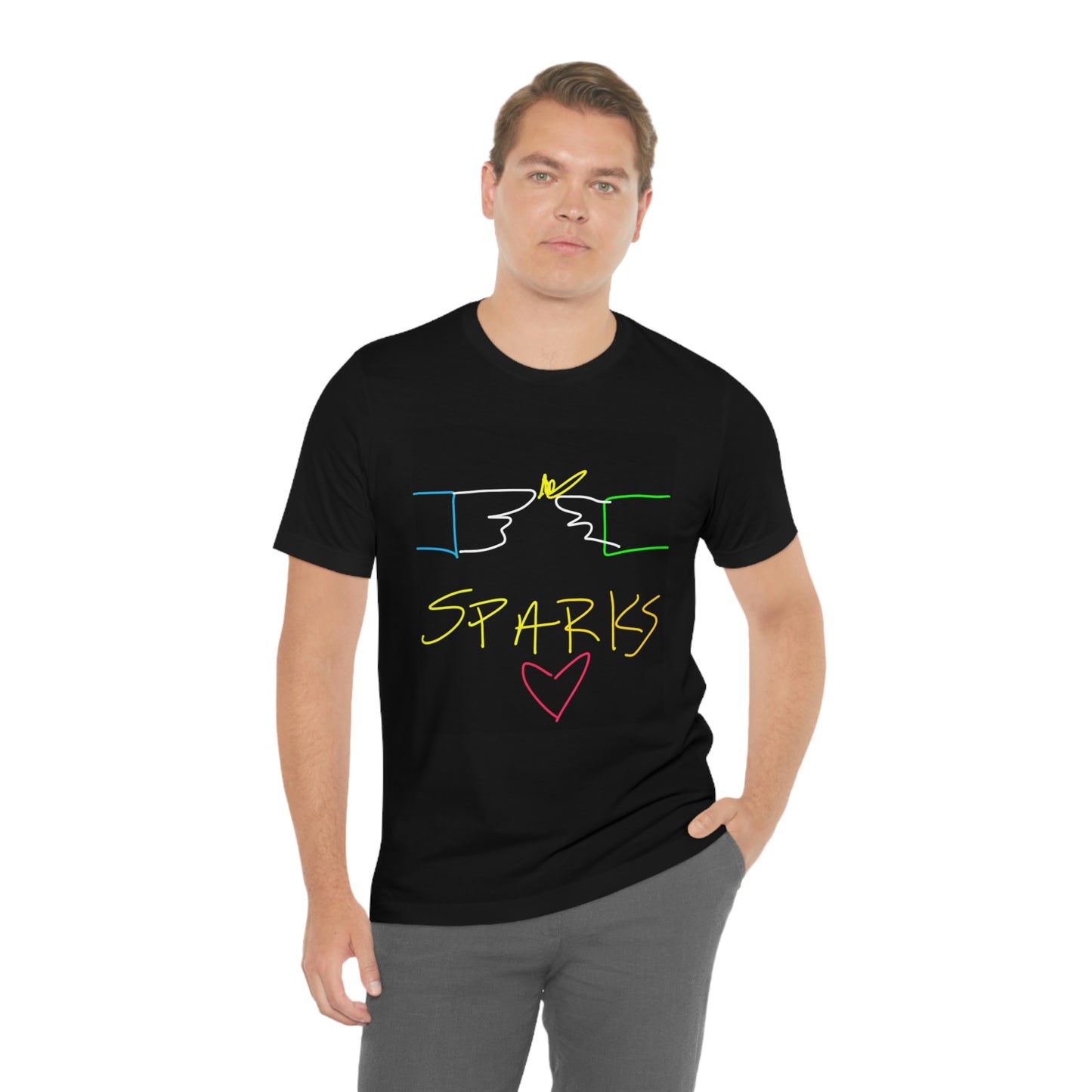 SPARKS- Unisex Jersey Short Sleeve Tee