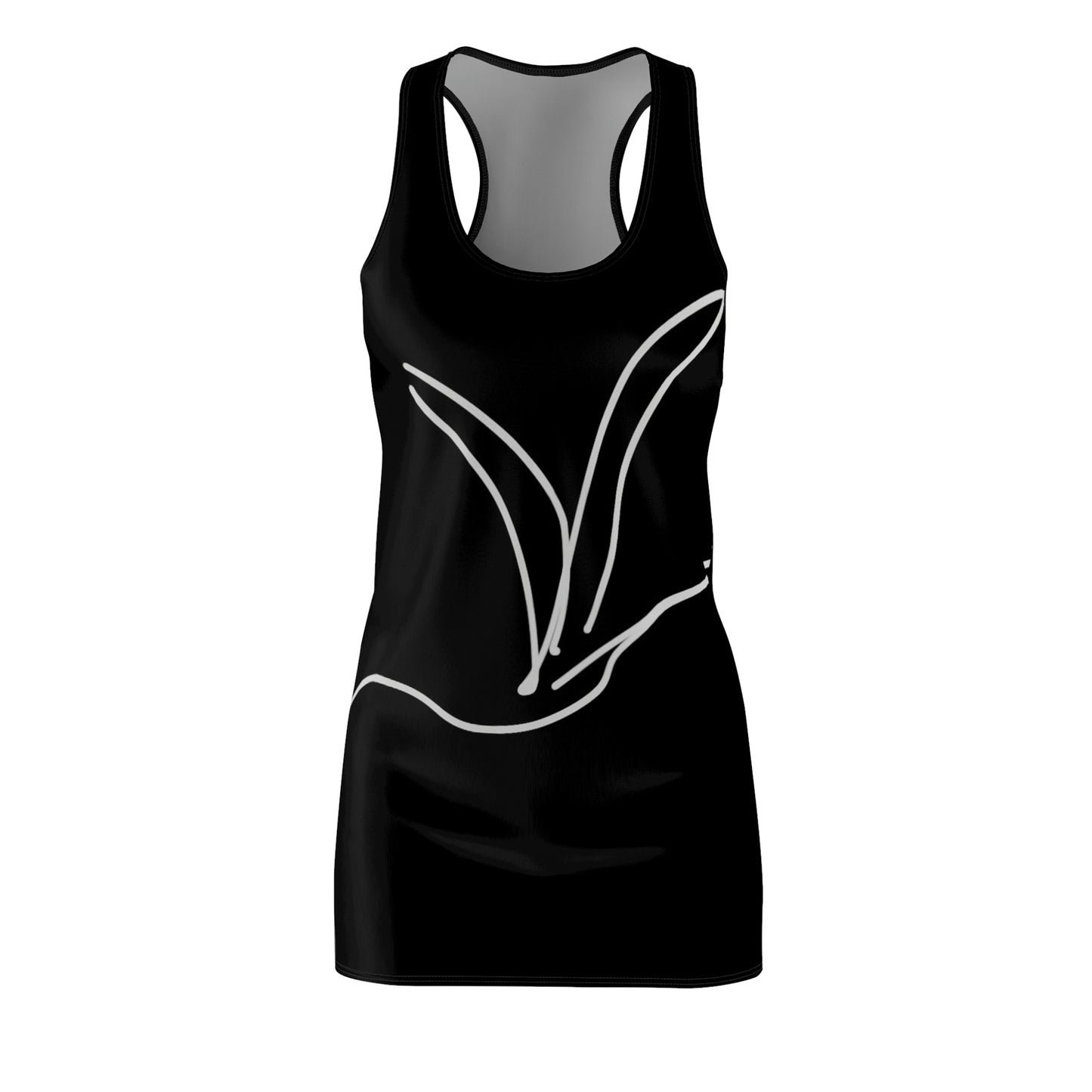 Origami- Women's Cut & Sew Racerback Dress (AOP)