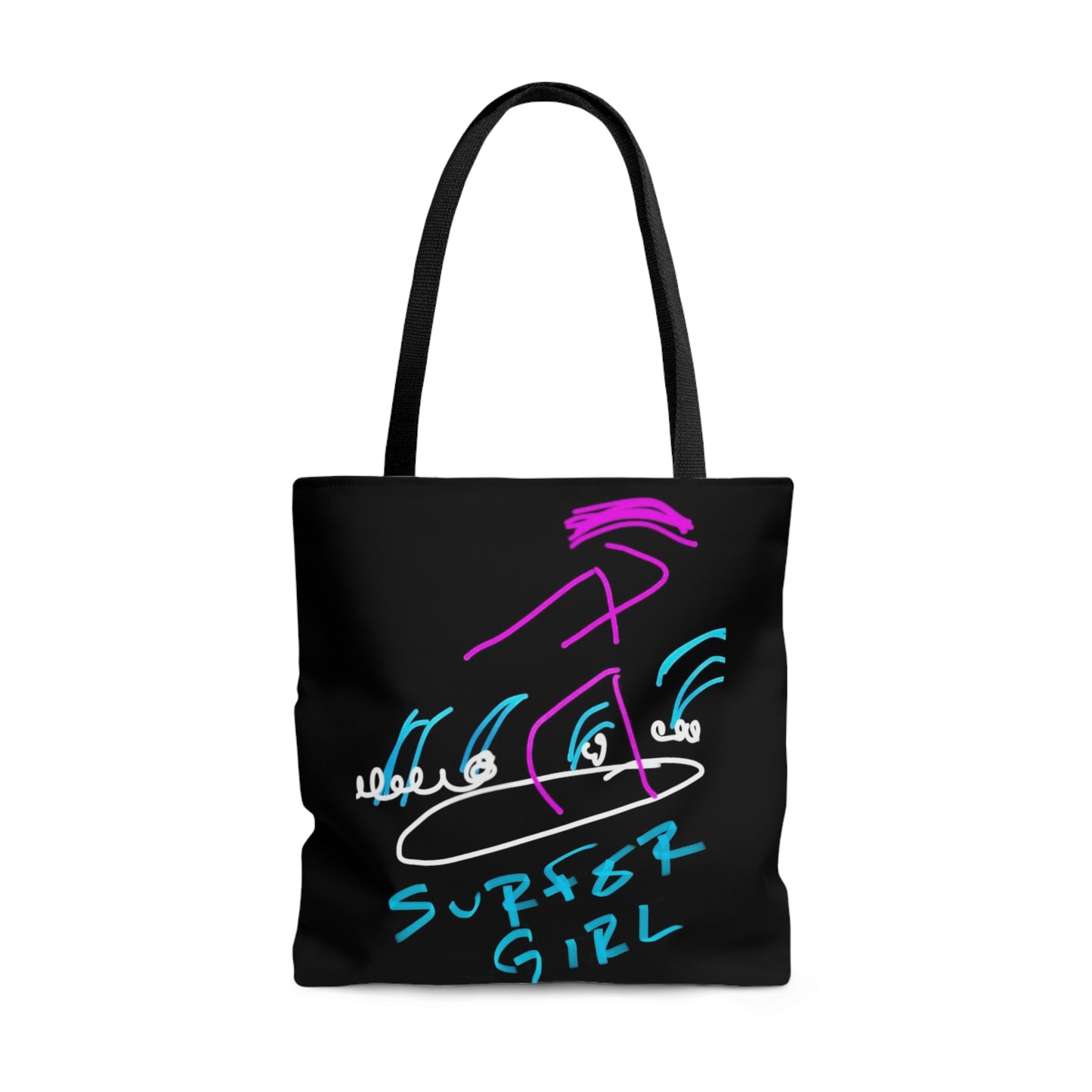 Surfer Girl- AOP Tote Bag