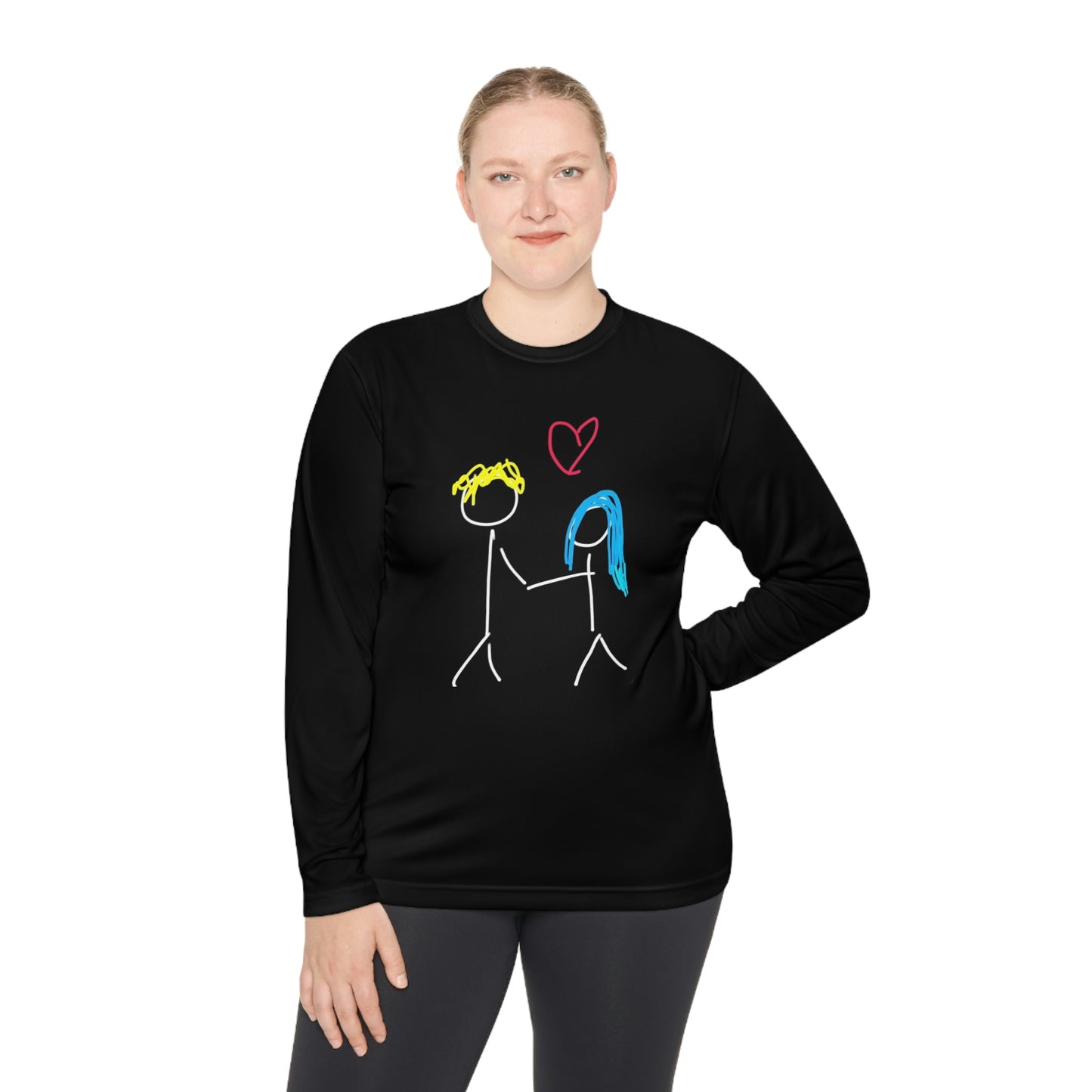 Stick Couple- Unisex Lightweight Long Sleeve Tee