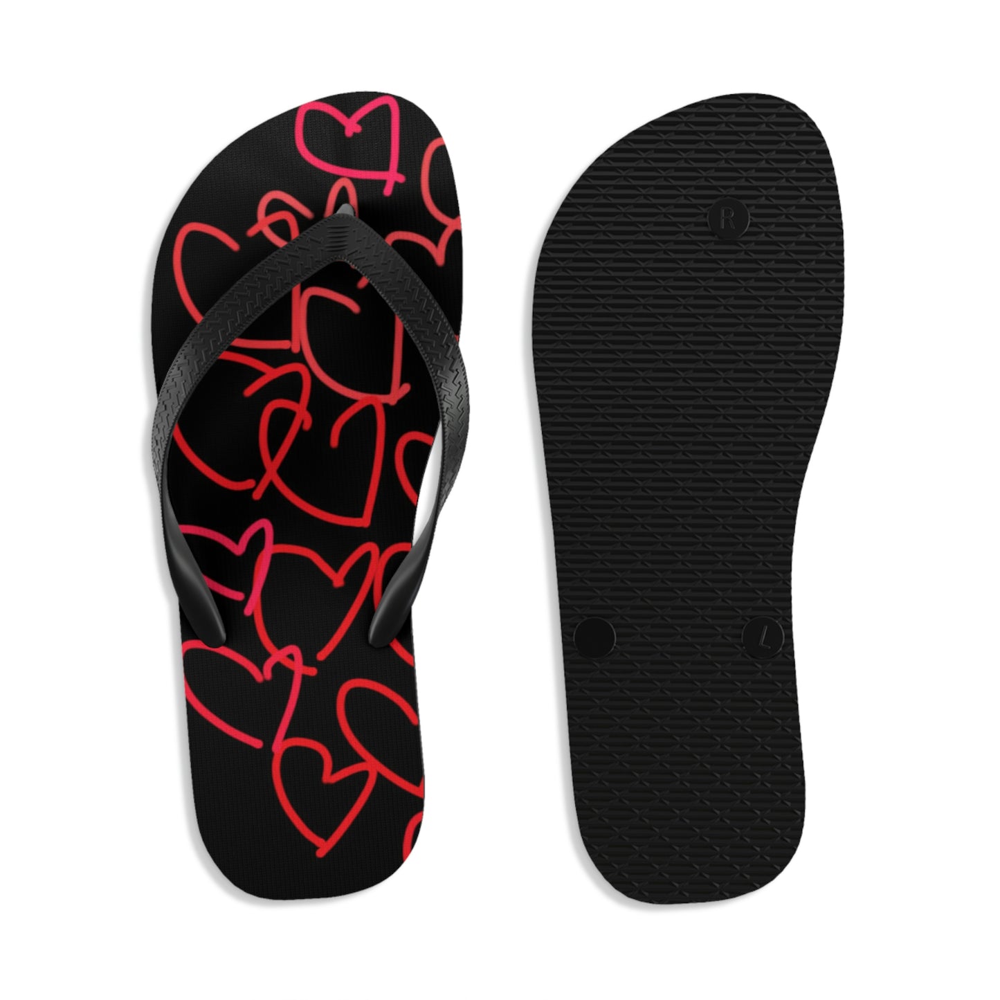 Million Hearts- Unisex Flip-Flops