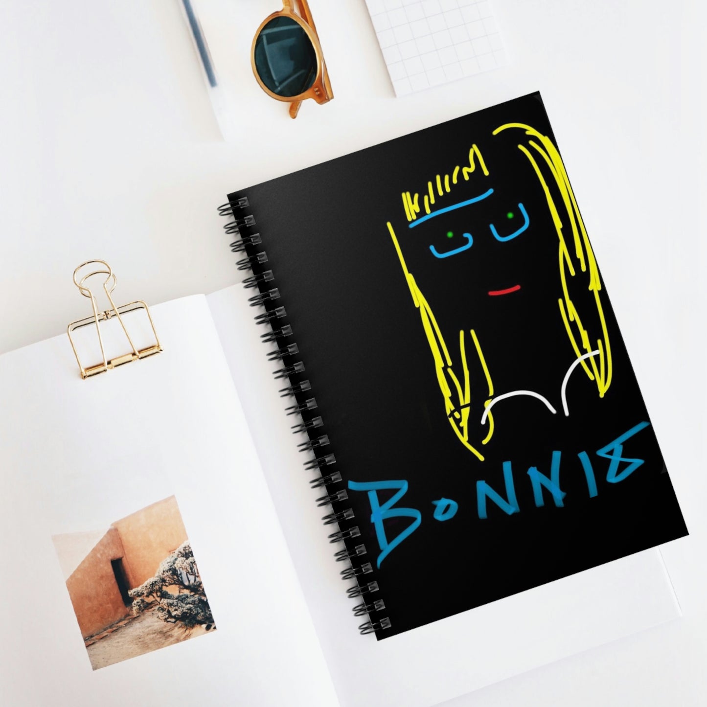 Bonnie and Clyde- Spiral Notebook - Ruled Line- Bonnie