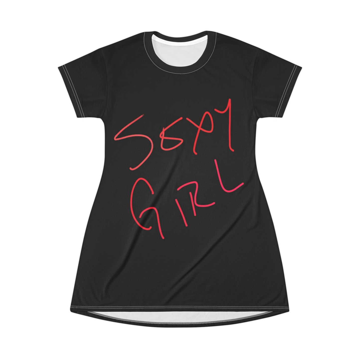 Sexy Girl- T-Shirt Dress (AOP)