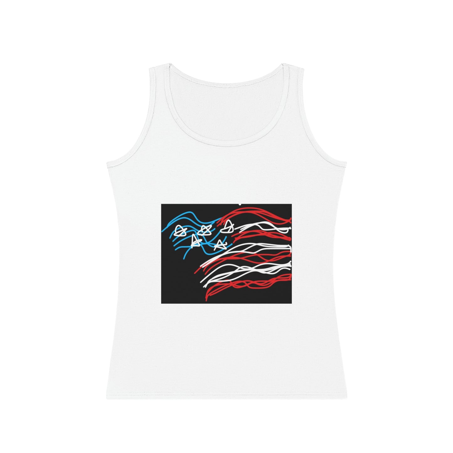 Military- Old Glory/Navy- Women's Tank Top