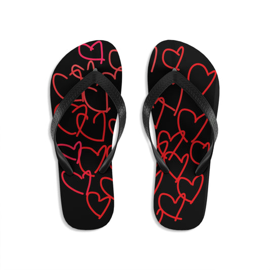 Million Hearts- Unisex Flip-Flops