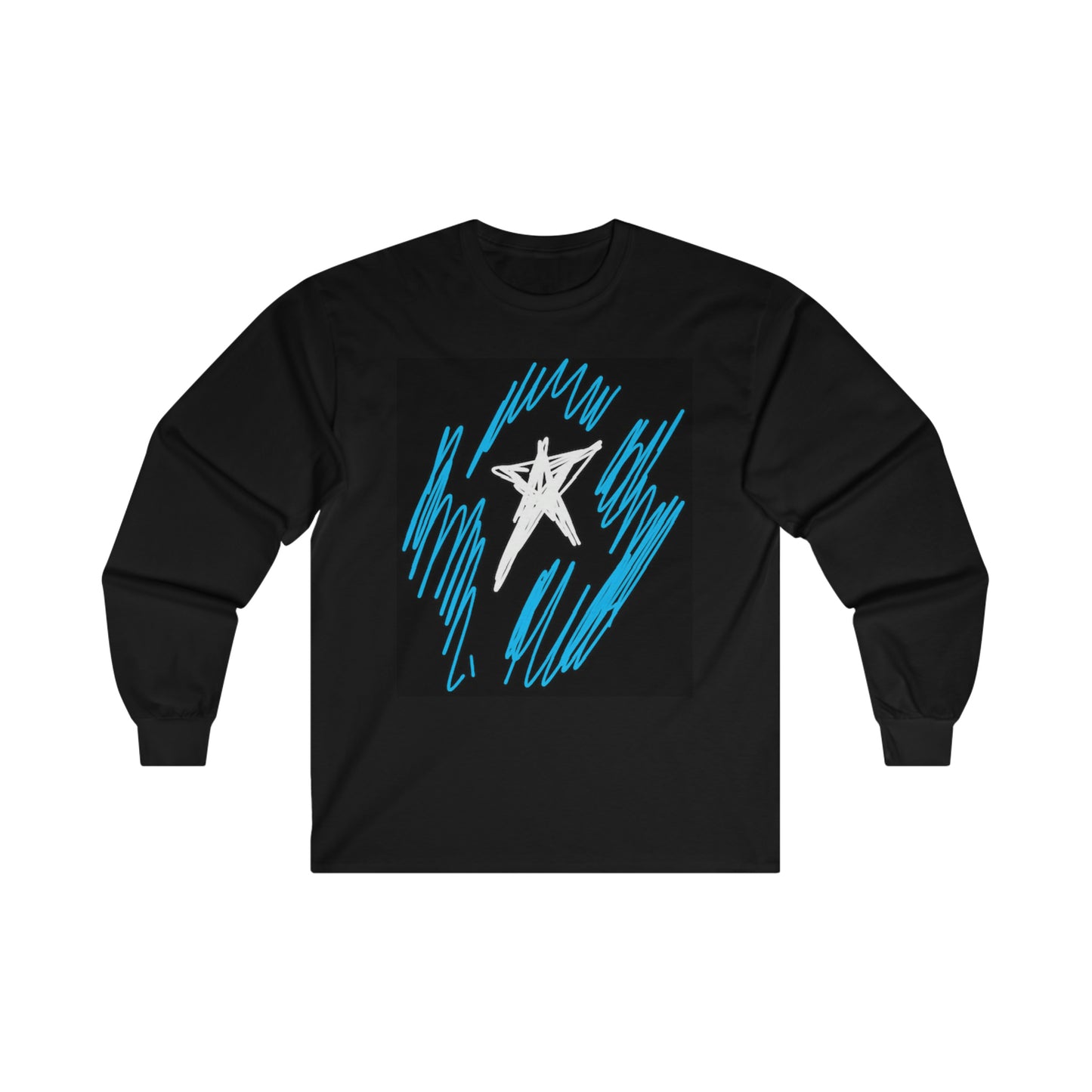 July 4th- Star Field- Ultra Cotton Long Sleeve Tee