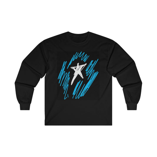 July 4th- Star Field- Ultra Cotton Long Sleeve Tee