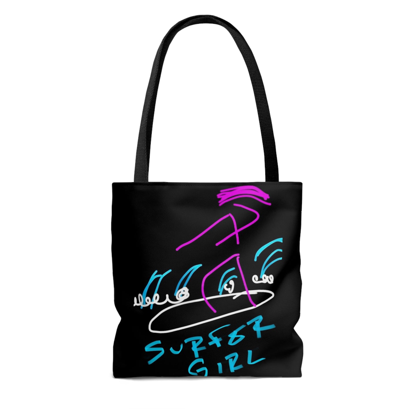 Surfer Girl- AOP Tote Bag