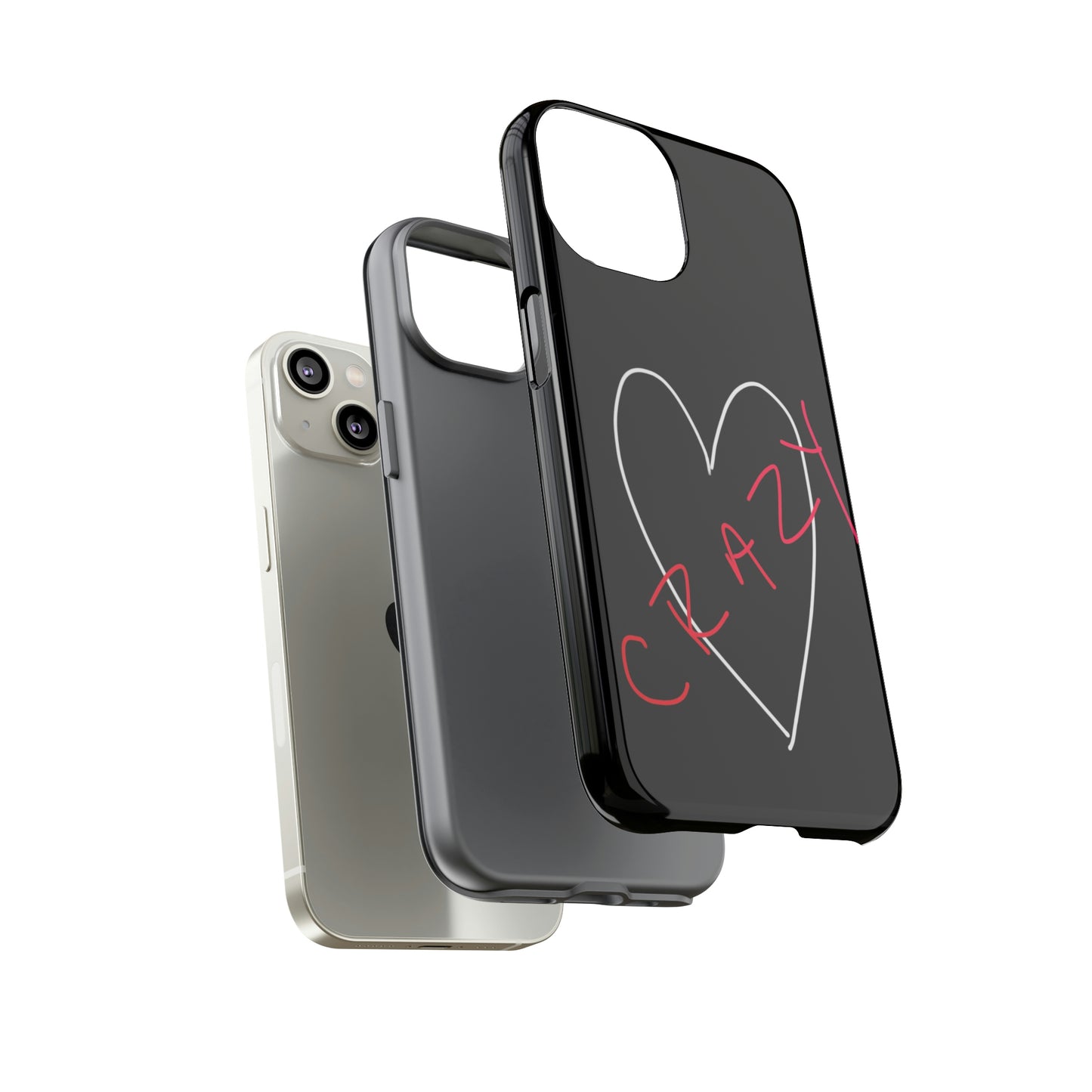 Crazy Heart- Tough Cases- 41 Phone Styles