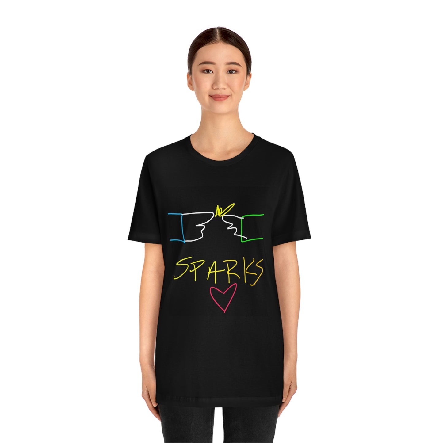 SPARKS- Unisex Jersey Short Sleeve Tee