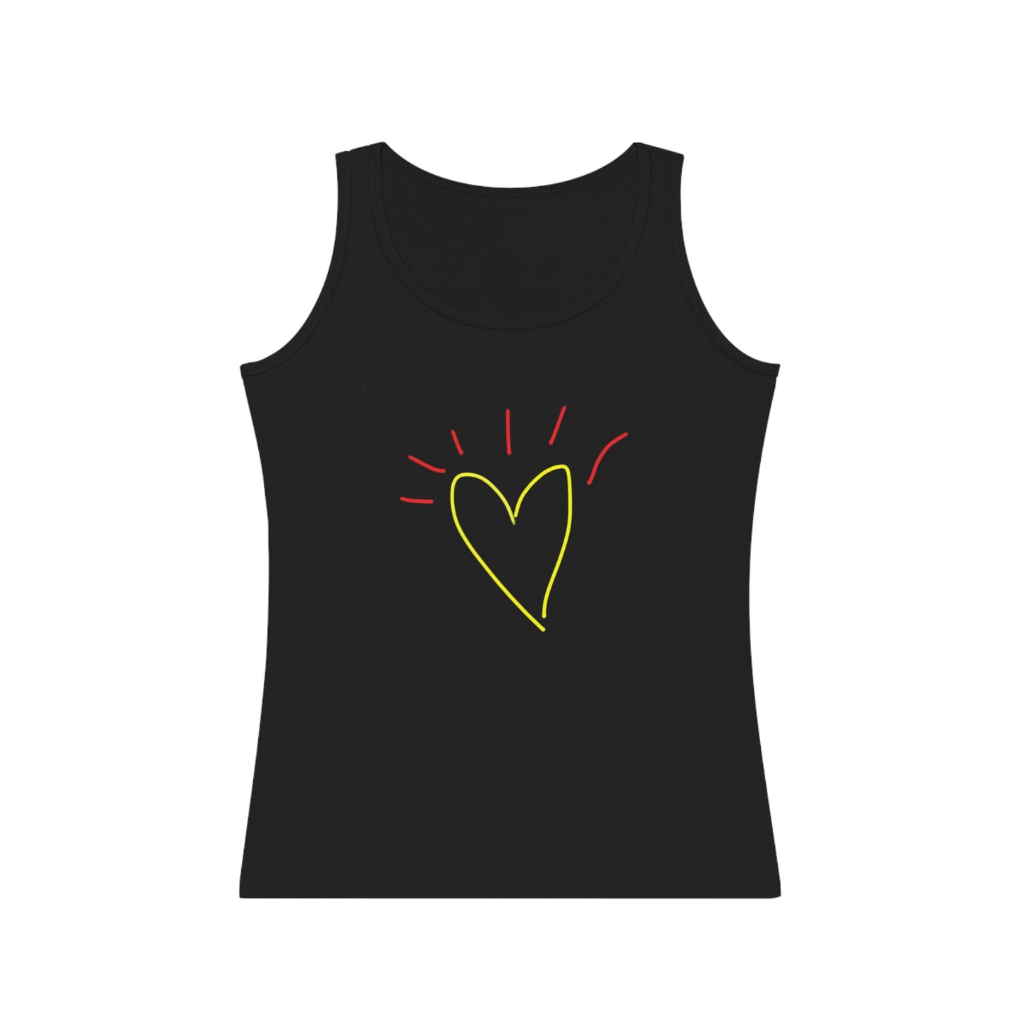 Gold Heart- Women's Tank Top