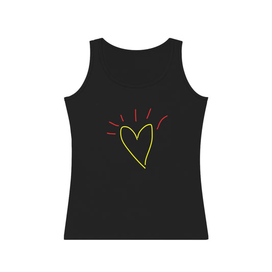 Gold Heart- Women's Tank Top