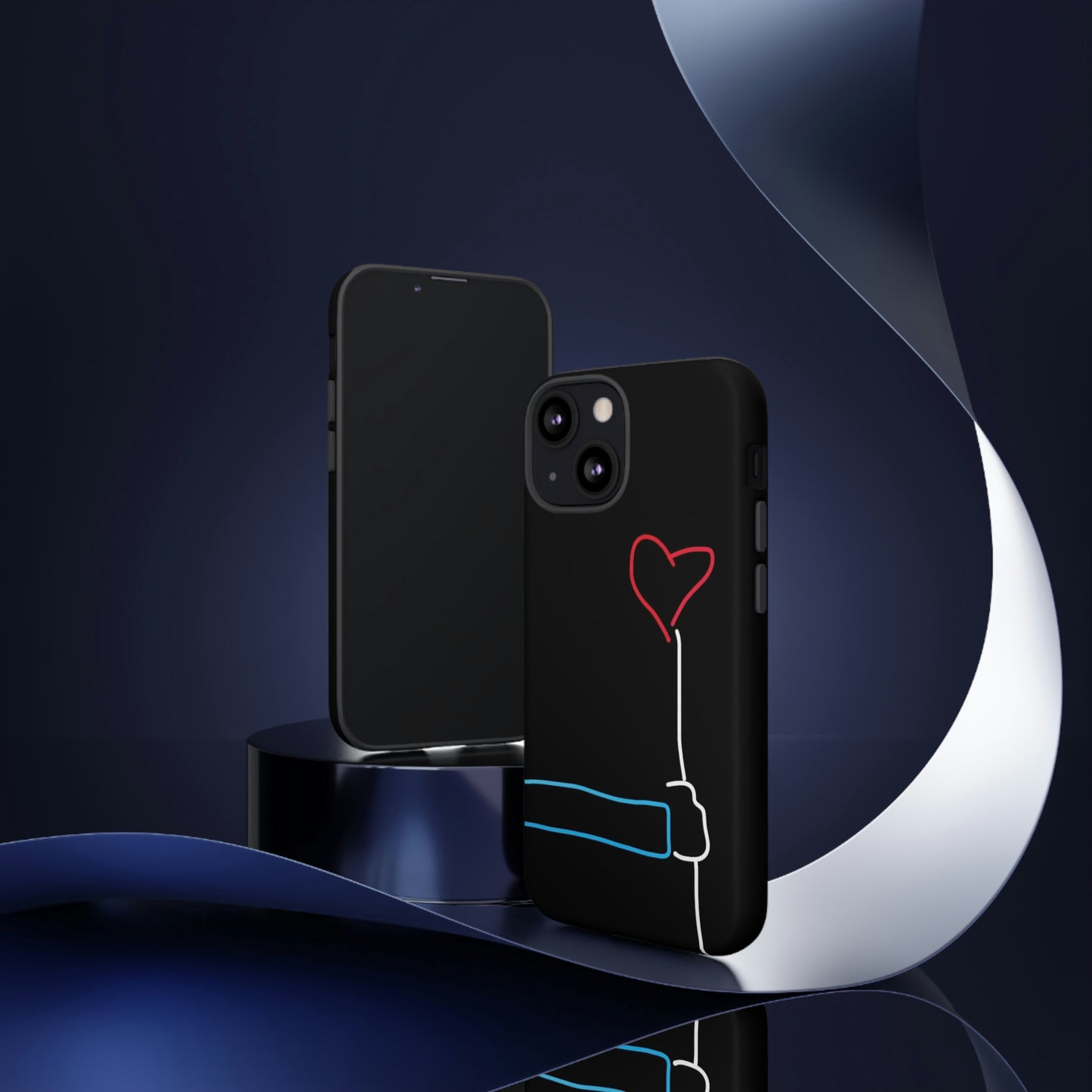 Heart Balloon- Tough Cases- 41 Phone Styles