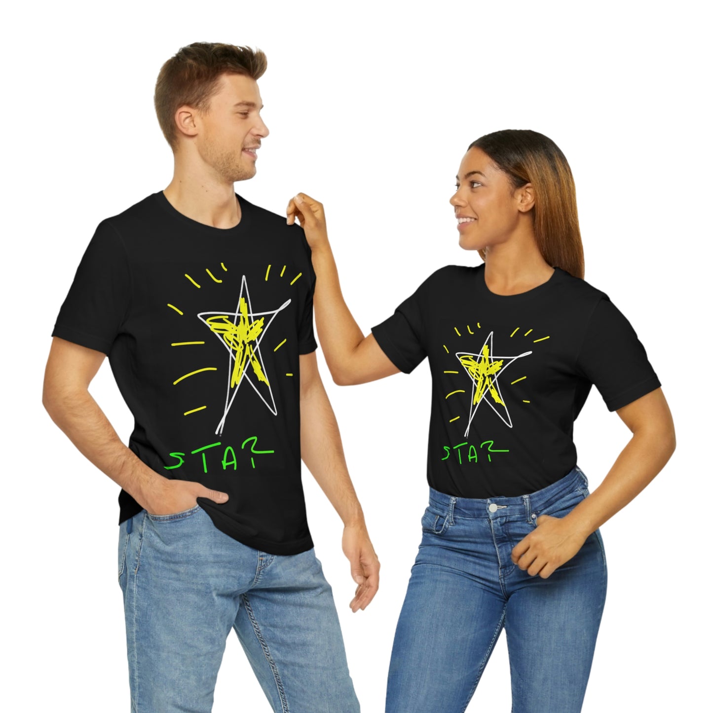 Star- Unisex Jersey Short Sleeve Tee