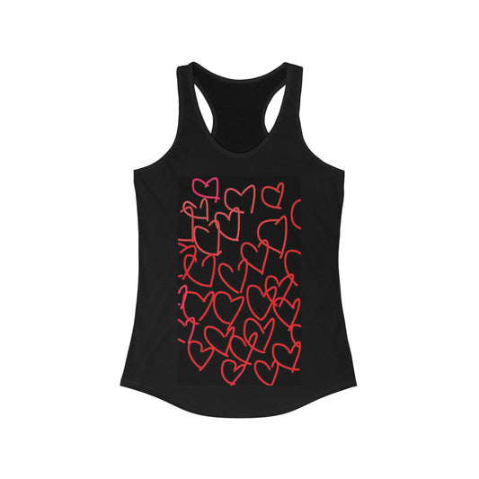 Million Hearts- Women's Ideal Racerback Tank