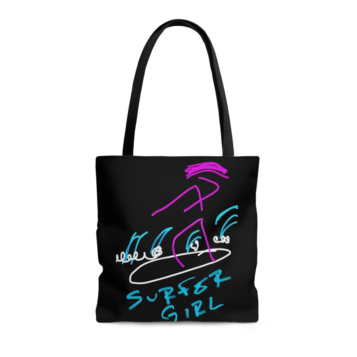 Surfer Girl- AOP Tote Bag