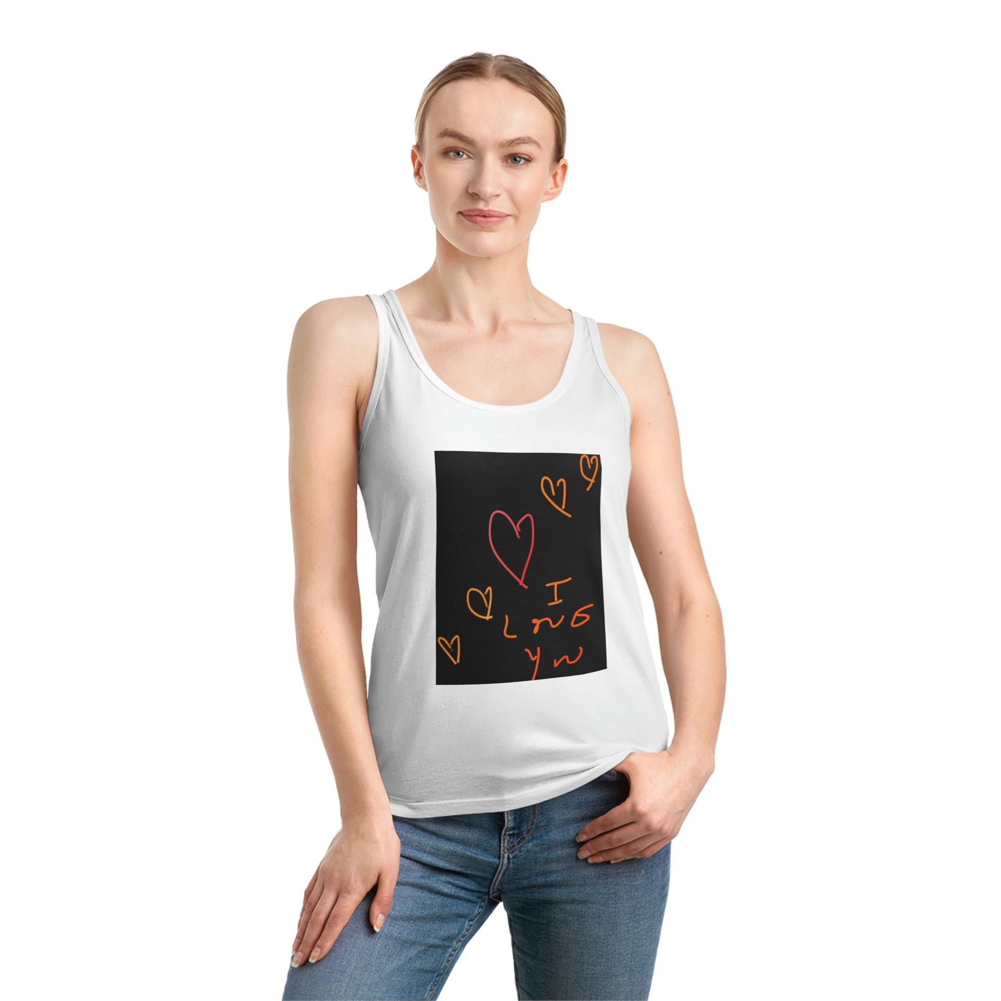 5 Hearts/I Love You- Women's Dreamer Tank Top