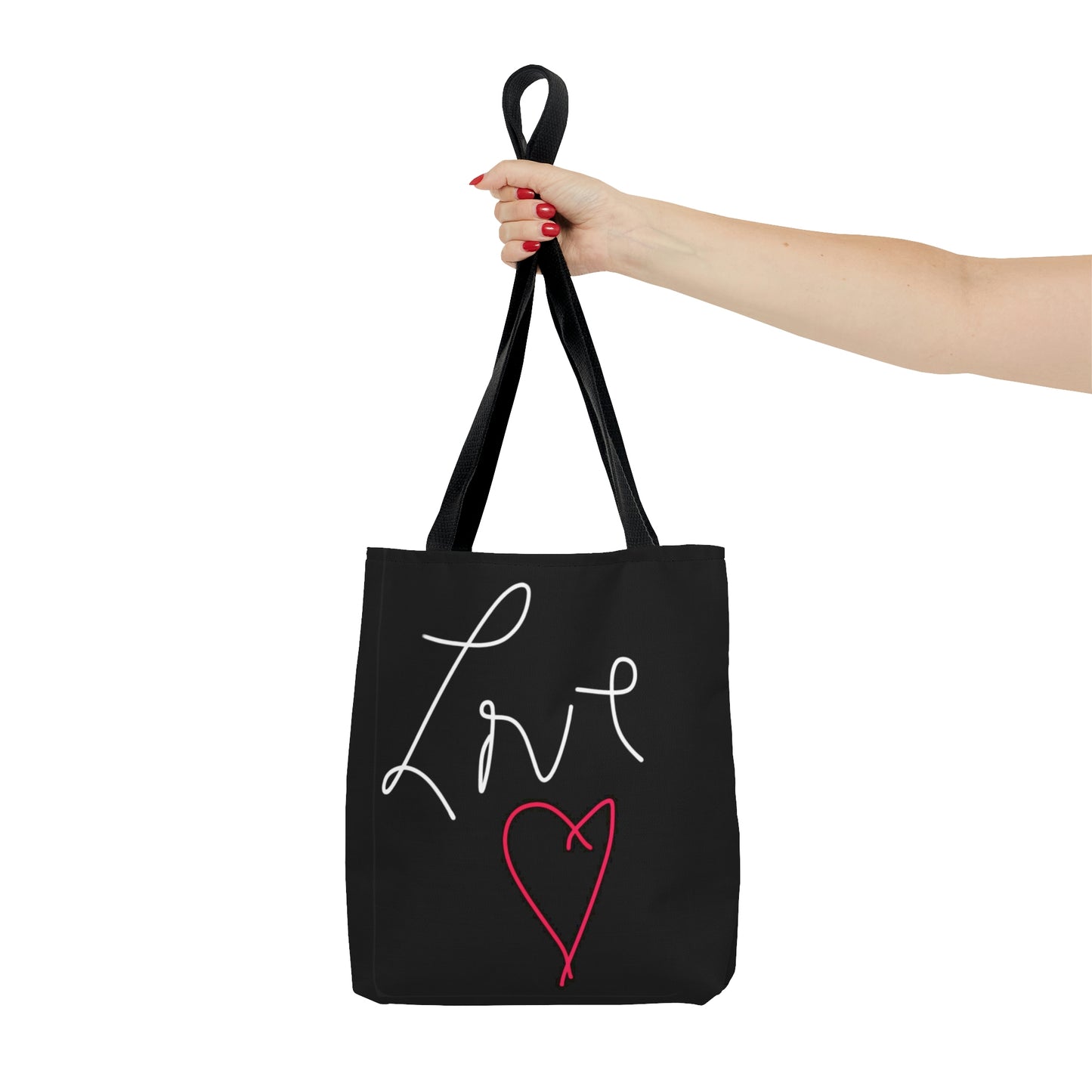 LOVE- AOP Tote Bag