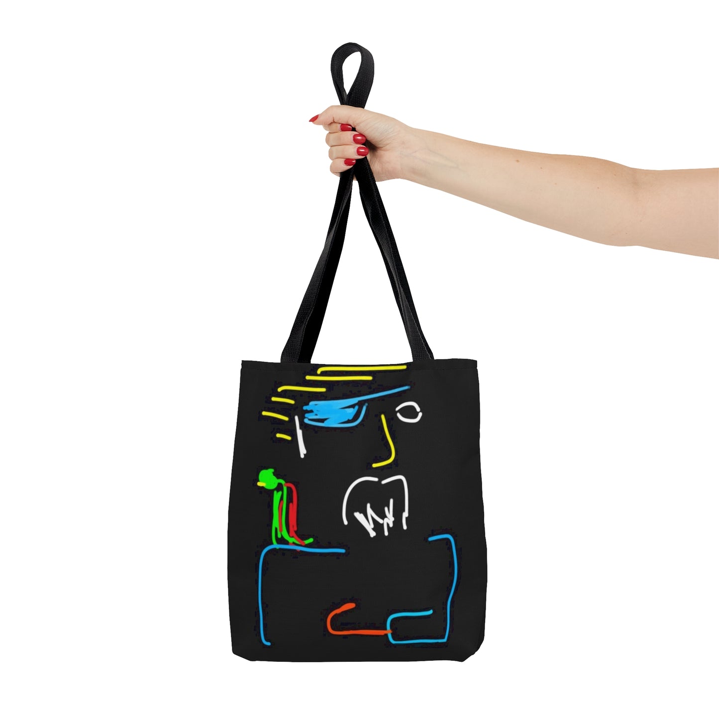 Pirate- Tote Bag (AOP)- Black