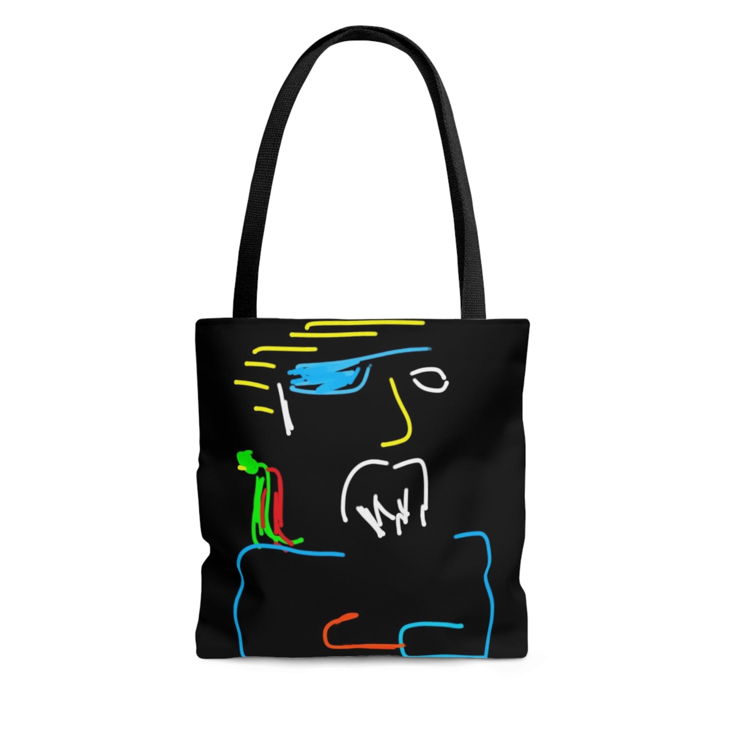 Pirate- Tote Bag (AOP)- Black